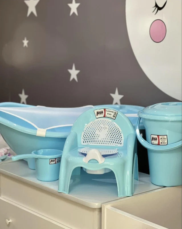 Set za Kupanje Beba 5u1 – Sve što vam treba za sigurno i udobno kupanje!