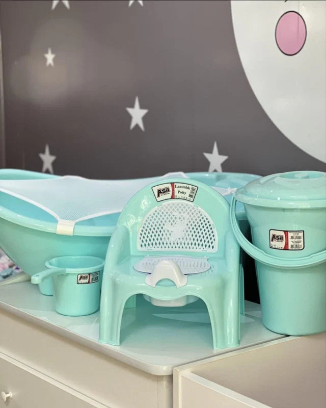 Set za Kupanje Beba 5u1 – Sve što vam treba za sigurno i udobno kupanje!