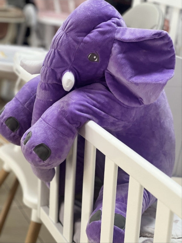 PLIŠANI SLON JASTUK 55 CM – MEGA MEKAN, OGROMAN I NEODOLJIV! 💖🐘