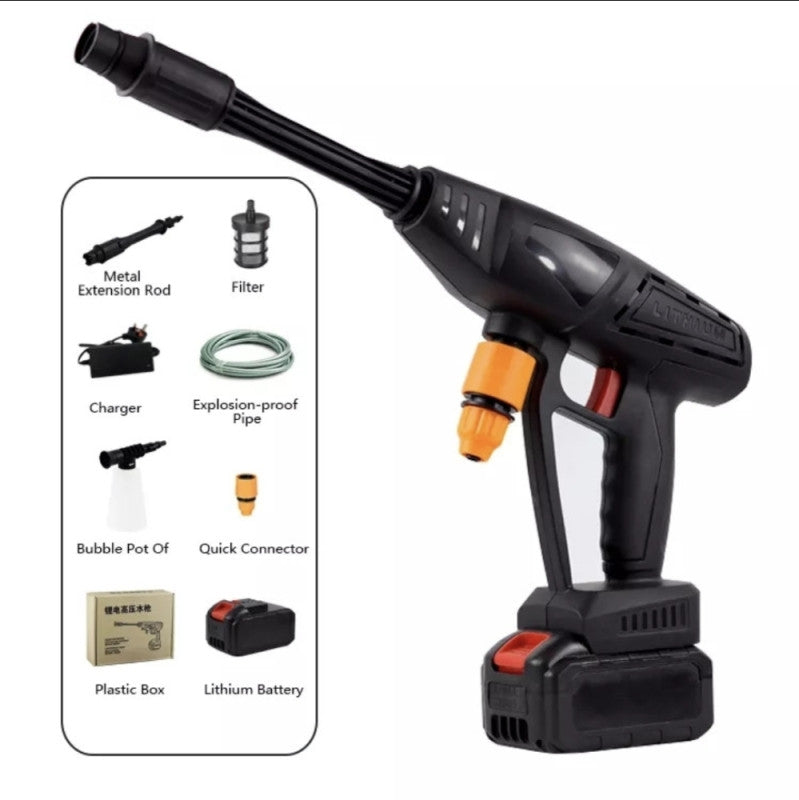 AKU RUČNI PERAČ SIMPLEX – 30 BAR SNAGE, ČIŠĆENJE BEZ KABLOVA! ⚡💦