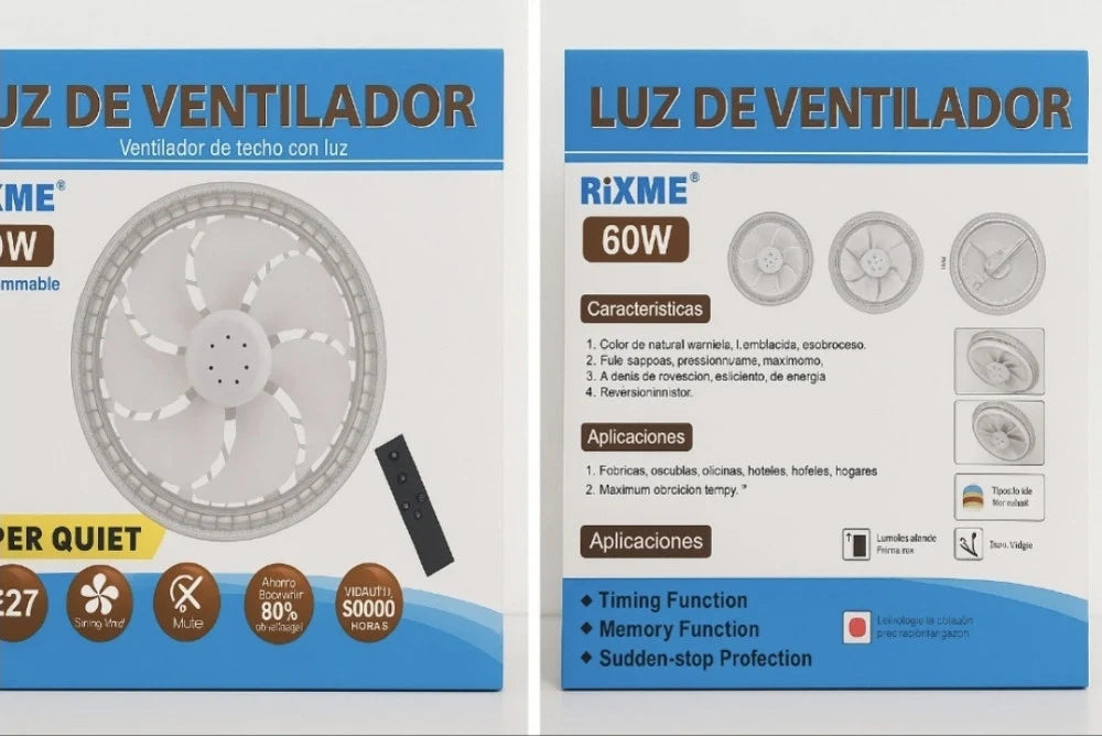 LED Luster s Ventilatorom – Elegancija i Udobnost u Jednom