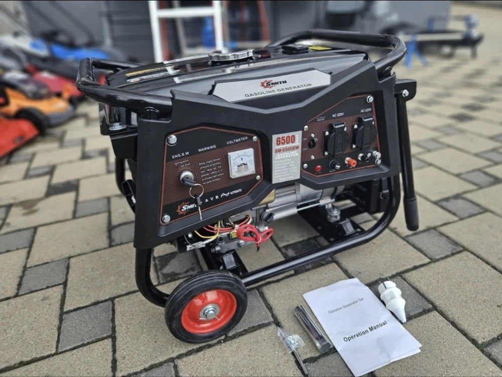 Smith Agregat za Struju 6500W – 220V | 50Hz | Power Factor 1.0