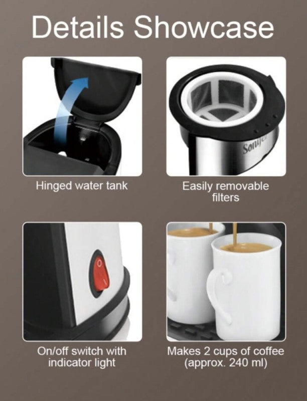 ☕ Aparat za kafu 2u1 — 450W