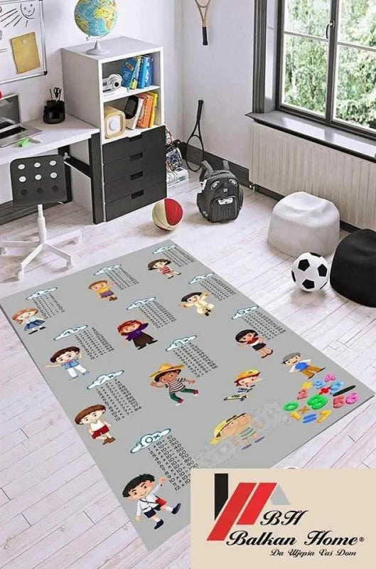 Dječiji Anti-Slip Tepisi – Sigurnost, Udobnost i Veseli Dizajn za Najmlađe!
