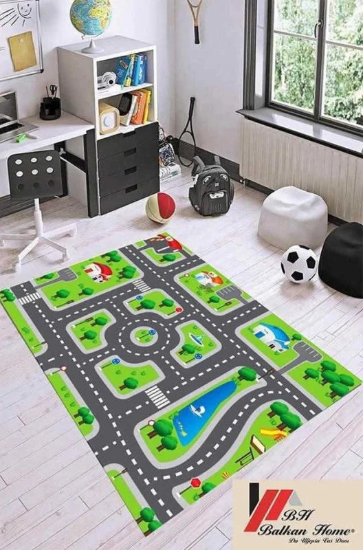 Dječiji Anti-Slip Tepisi – Sigurnost, Udobnost i Veseli Dizajn za Najmlađe!