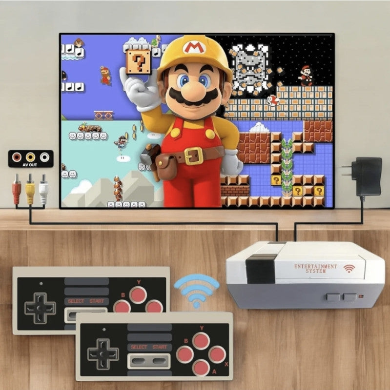 RETRO KONZOLA – 3.000 IGRICA + 2 BEŽIČNA DŽOJSTIKA