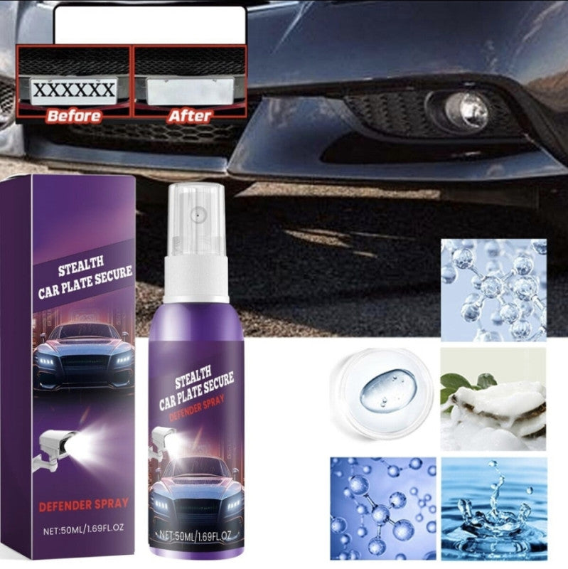 🚘 Stealth Car Plate Secure – Sprej za zaštitu registarskih tablica