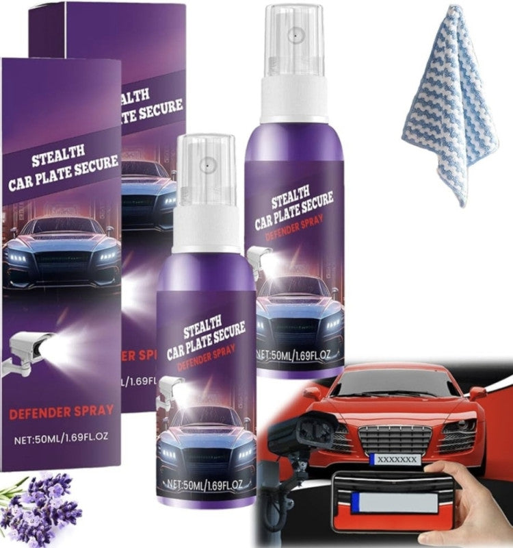 🚘 Stealth Car Plate Secure – Sprej za zaštitu registarskih tablica