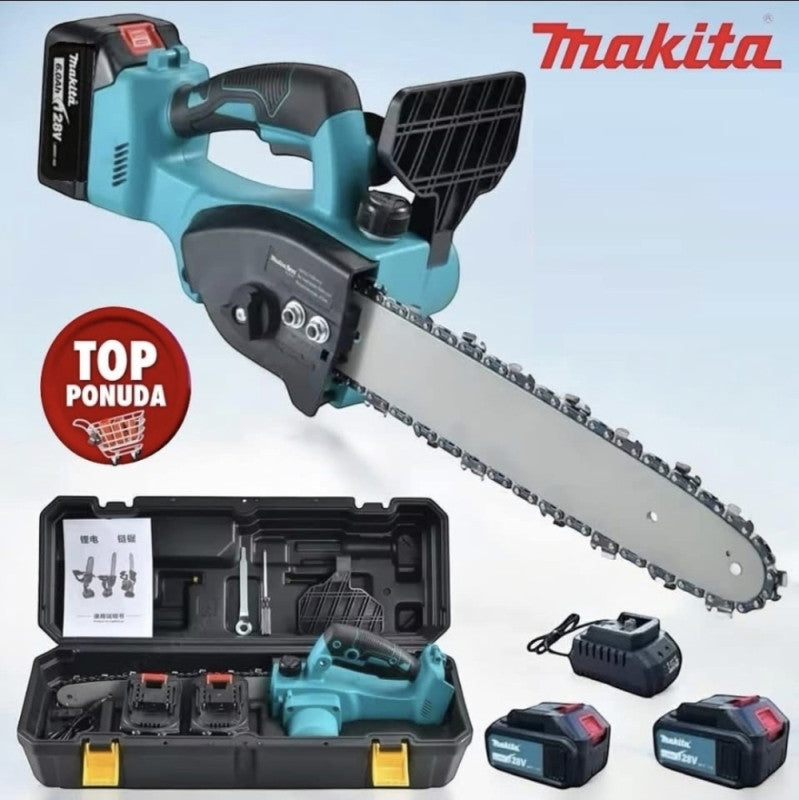 🌲 AKU Motorna Pila Makita 16″ – Snaga, Preciznost i Sloboda bez Kablova! ⚡