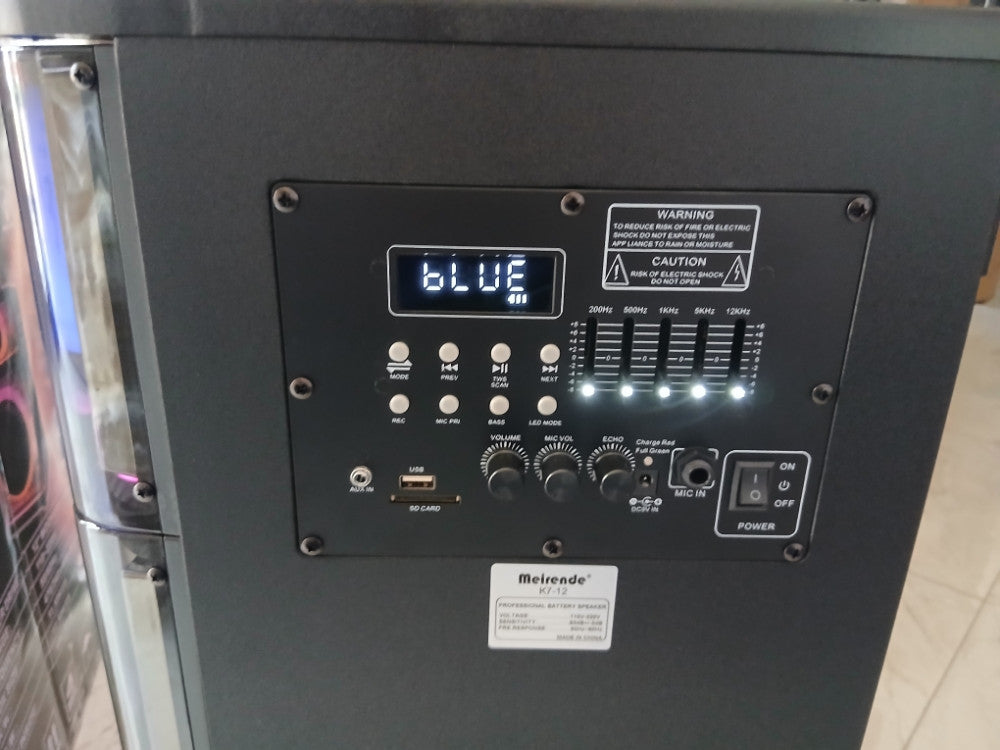 🔊🔥 MEIRENDE K7-12 – VELIKI KARAOKE ZVUČNIK 2500W | 2025 MODEL | JAKA BATERIJA 🎤