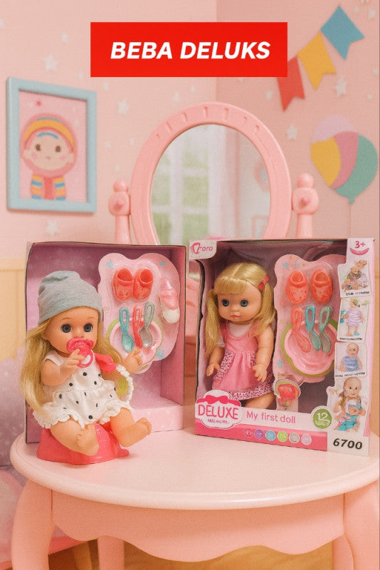 👶 Interaktivna lutka BEBA DELUKS sa setom dodataka