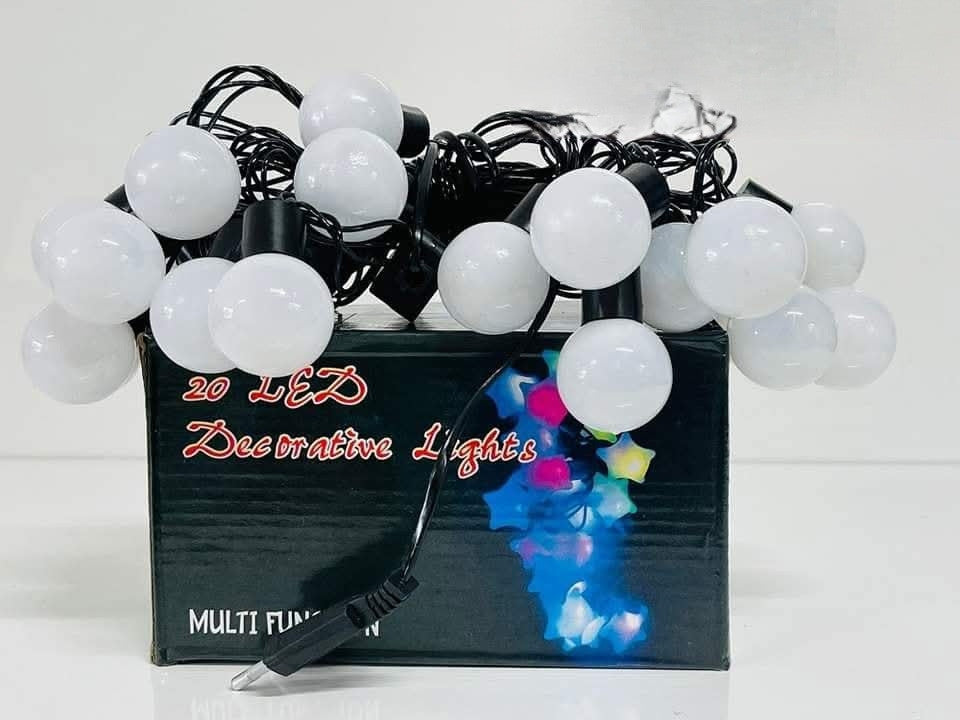 ✨ LED Lampice sa Kuglicama – 20 kugli / 5m