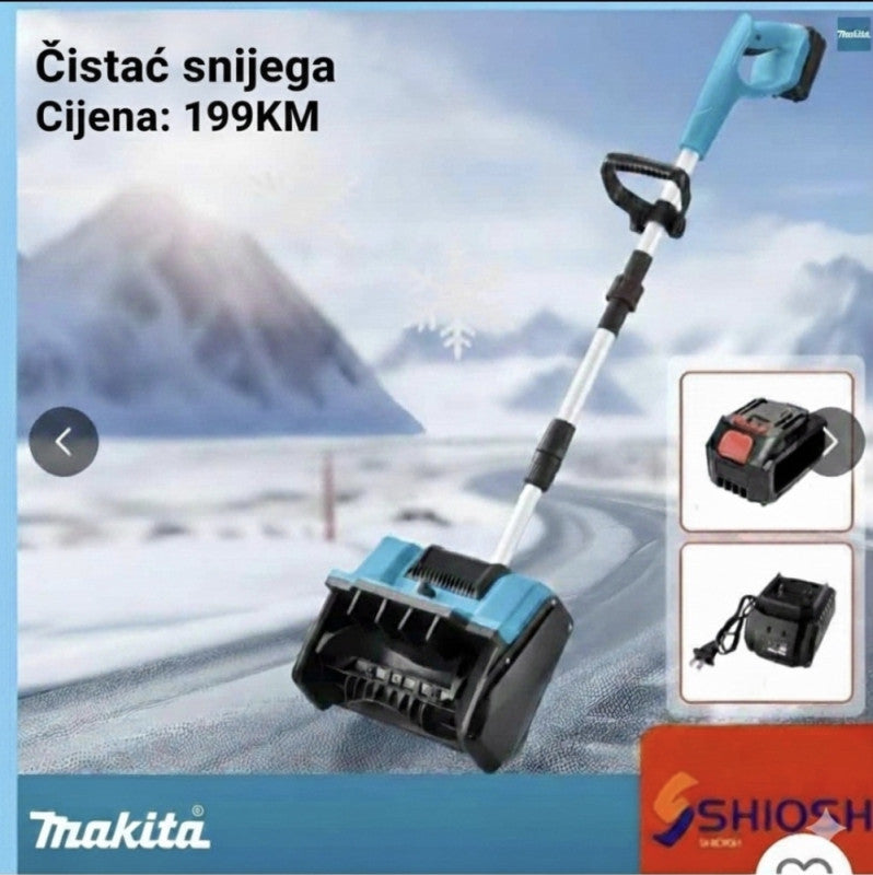 AKU ČISTAČ SNIJEGA – BRZO. TIHO. BEZ MUKOTRPNOG RADA. ❄️