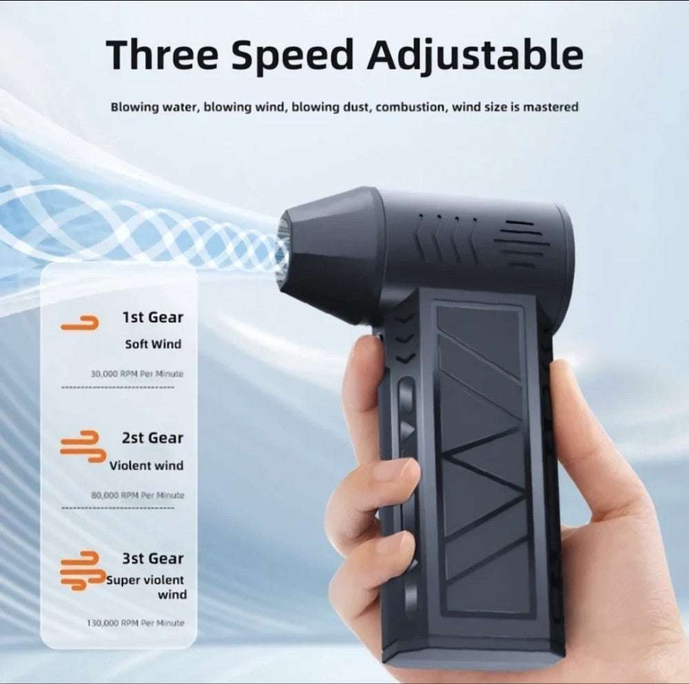 MINI JET FAN – SNAGA VJETRA U TVOJIM RUKAMA 🔥🌪️