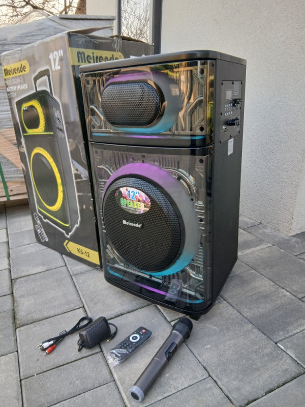 🔊🔥 MEIRENDE K7-12 – VELIKI KARAOKE ZVUČNIK 2500W | 2025 MODEL | JAKA BATERIJA 🎤