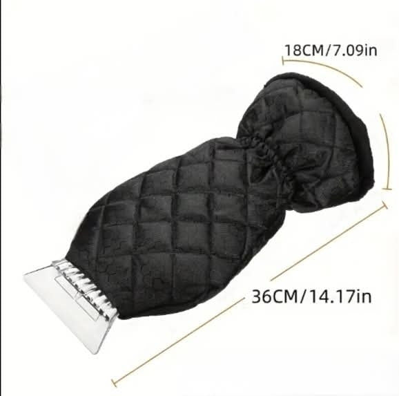 ZIMSKI STRUGAČ ZA LED SA TOPLOM RUKAVICOM – KRAJ SMRZNUTIM PRSTIMA! ❄️