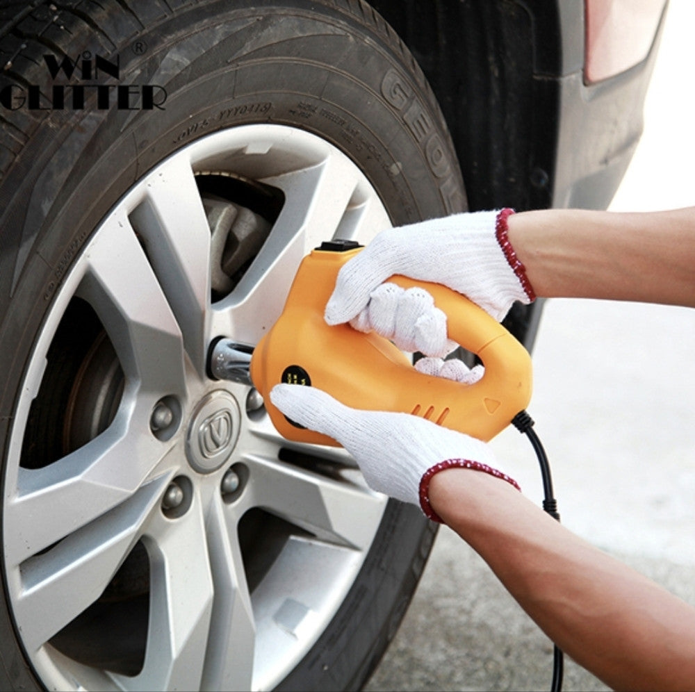 AUTO JACK – ELEKTRIČNI SET ALATA ZA AUTO (DIZALICA 3T + UDARNI ODVIJAČ + KOMPRESOR) ⚡🚗