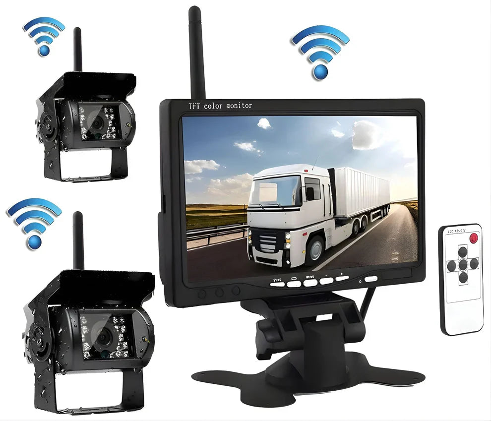 KOMPLET BEZICNIH RIKVERC KAMERA ZA KAMIONE