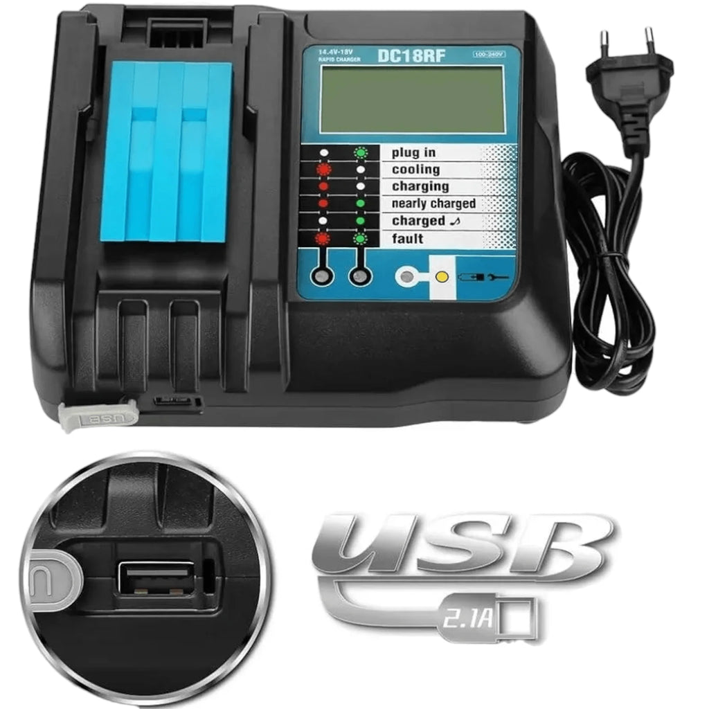 ⚡ Punjač za MAKITA Baterije – Snaga, Brzina i Pouzdanost u Jednom!