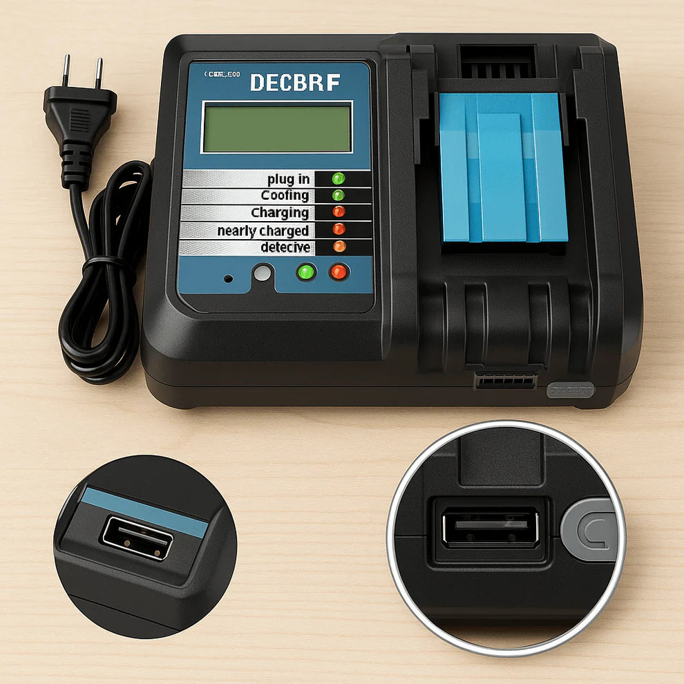 Li-ion Punjač Baterija Makita 14.4V-18V