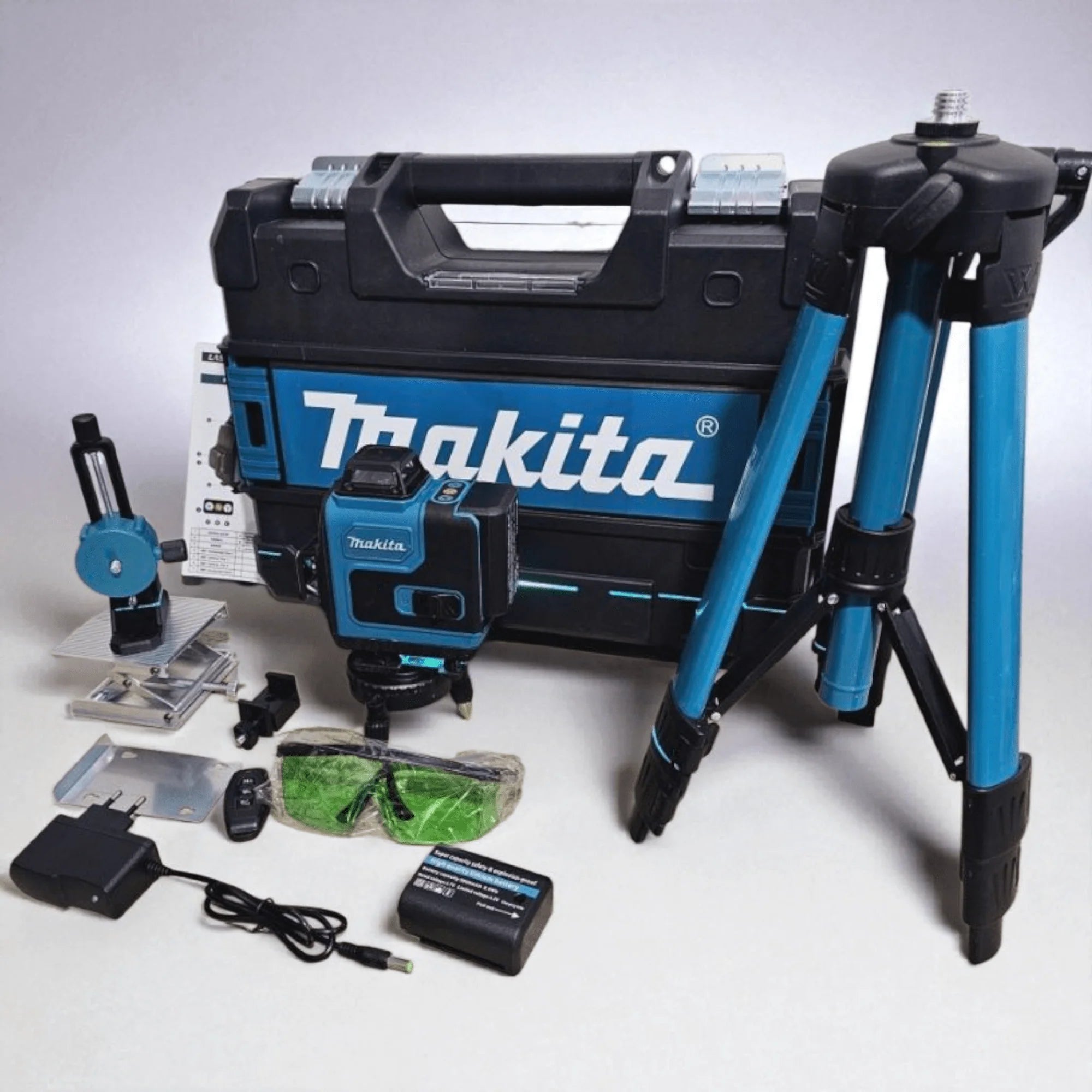 🎯 Makita 4D Laserski Nivelator – Profesionalna Preciznost Bez Kompromisa
