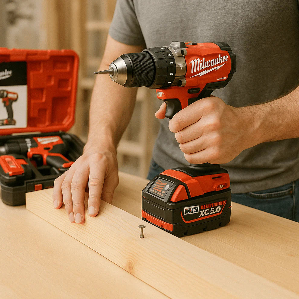 Milwaukee Akumulatorska Bušilica – Snaga i Izdržljivost na Dlanovima!