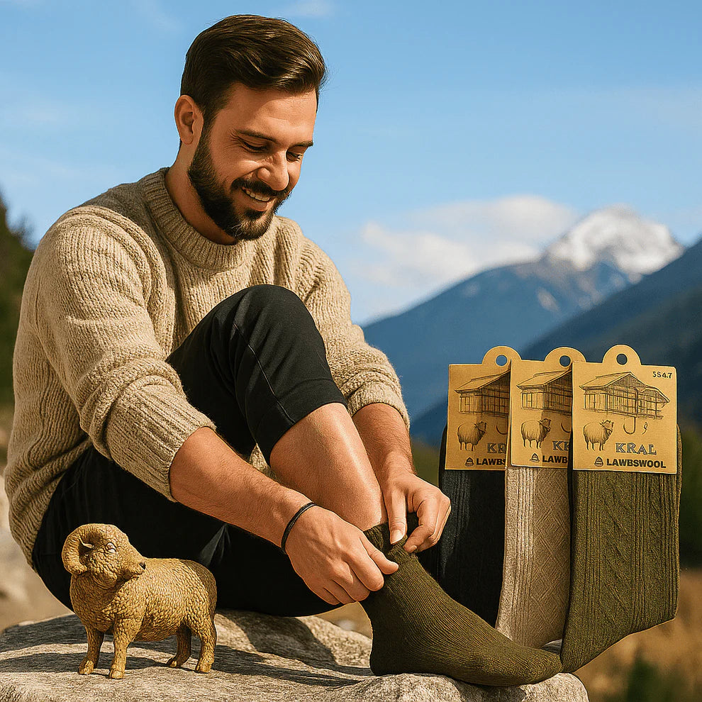 Mirisne vunene čarape od merino vune – 12 pari za samo 25 KM!