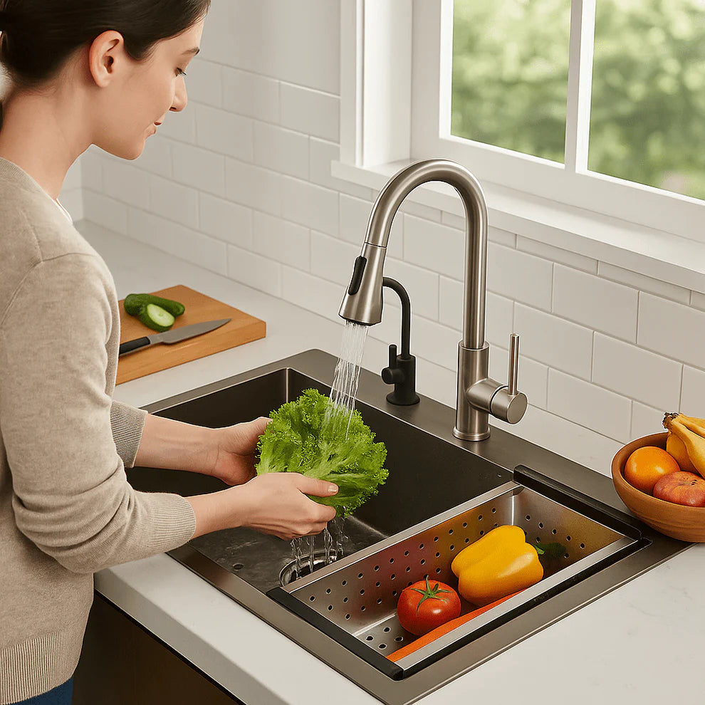 Moderni sudoper s vodopadom