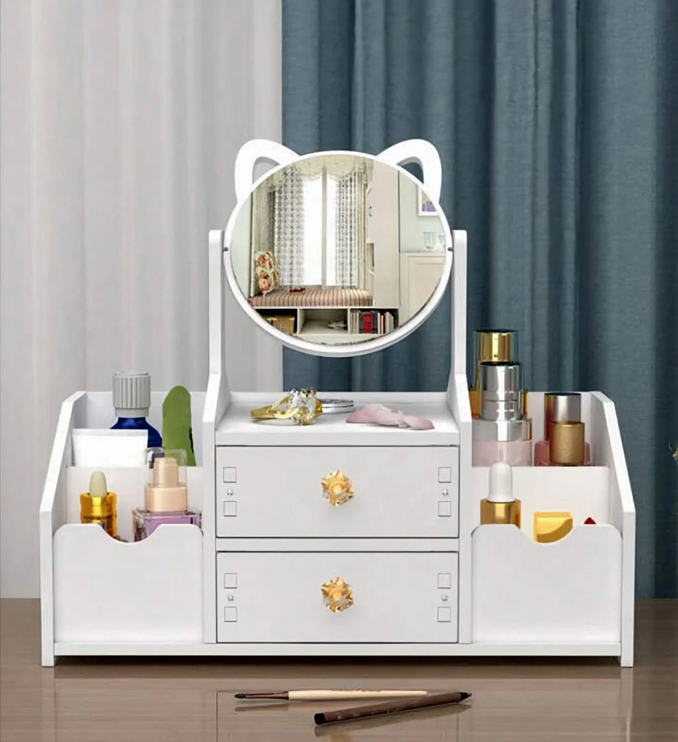 Organizer za šminku sa ogledalom