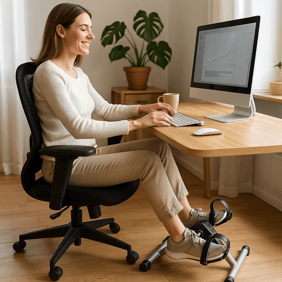 🔄 Pedalni Trenažer za Ruke i Noge – Kompaktna Teretana u Vašem Dnevnom Boravku!