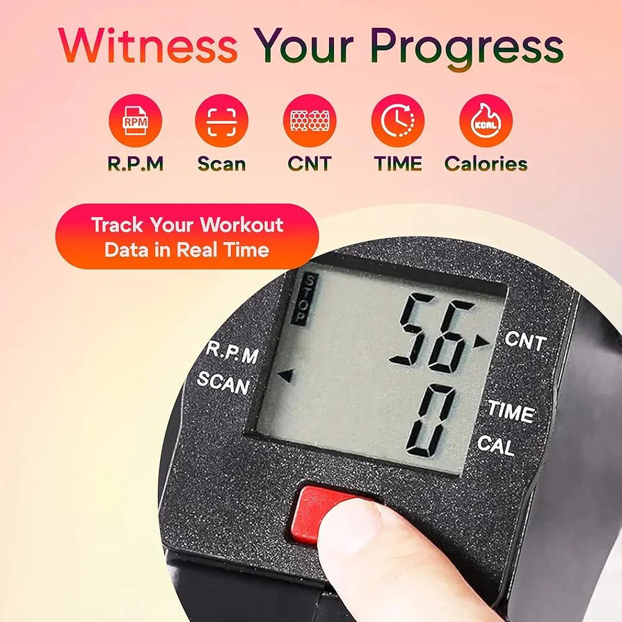 🔄 Pedalni Trenažer za Ruke i Noge – Kompaktna Teretana u Vašem Dnevnom Boravku!