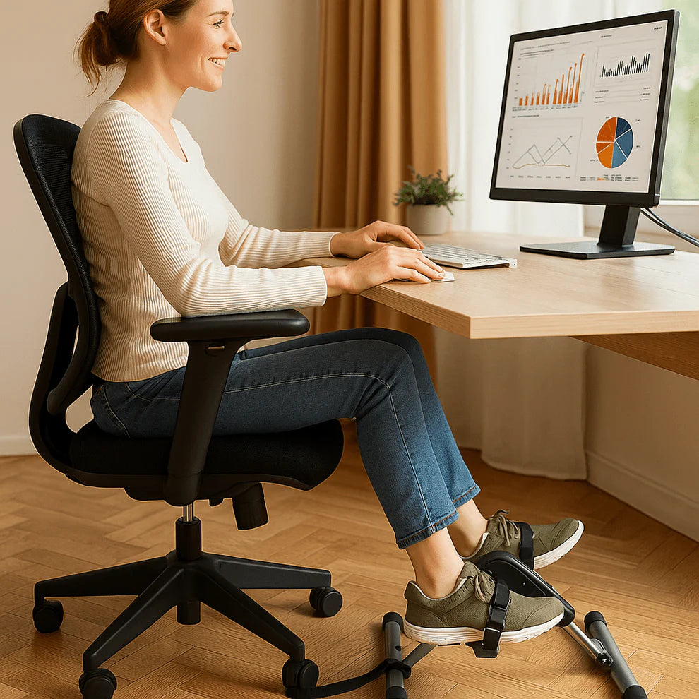 🔄 Pedalni Trenažer za Ruke i Noge – Kompaktna Teretana u Vašem Dnevnom Boravku!