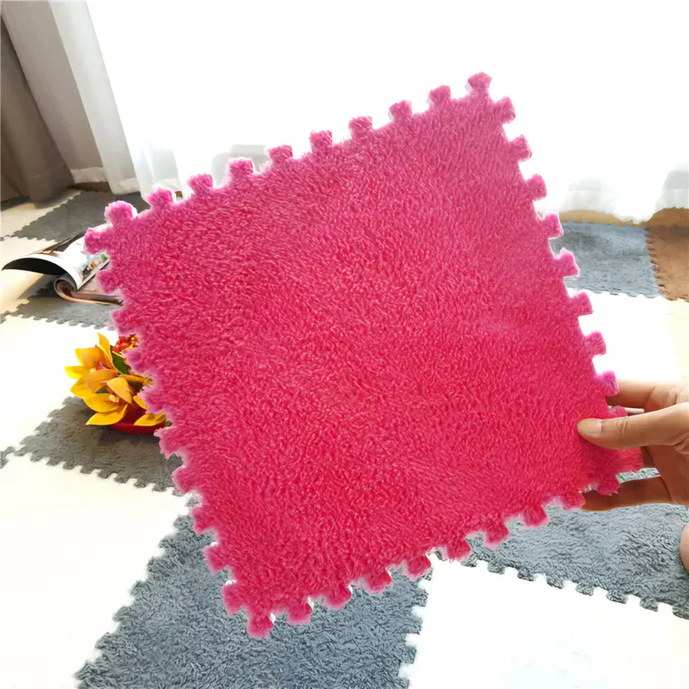 Plush Puzzle Podne Obloge - Set od 10