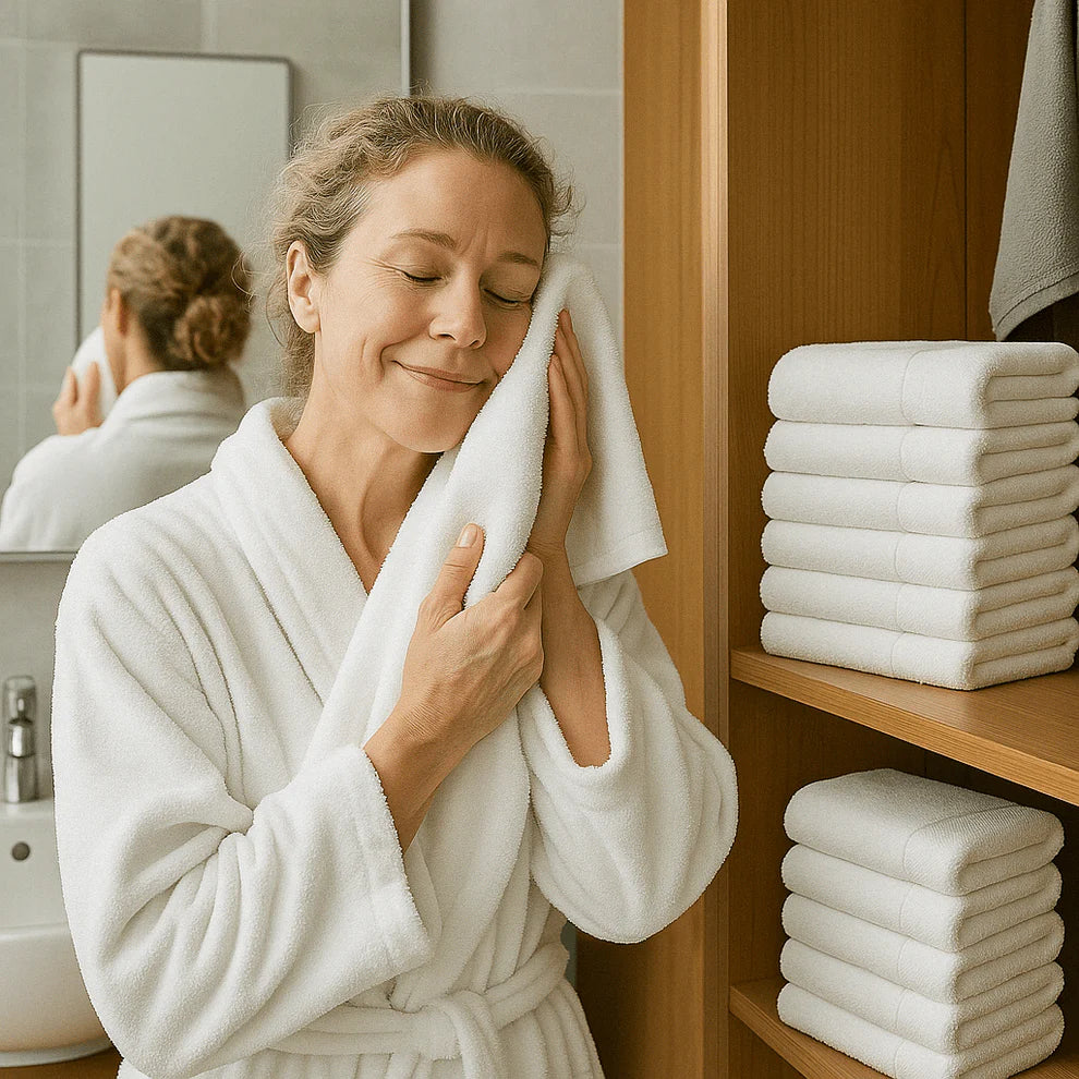 Premium bijeli Turski ručnici