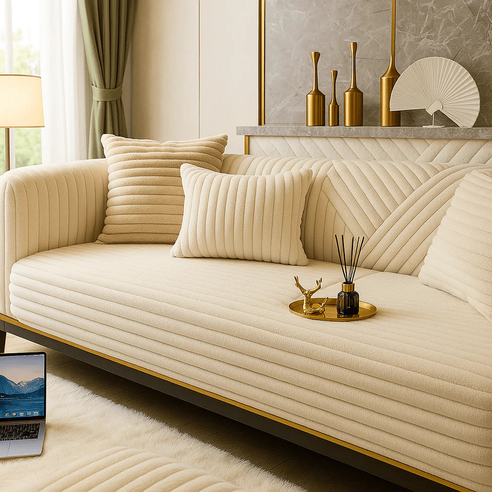 Premium Plišani Prekrivač za Kauč