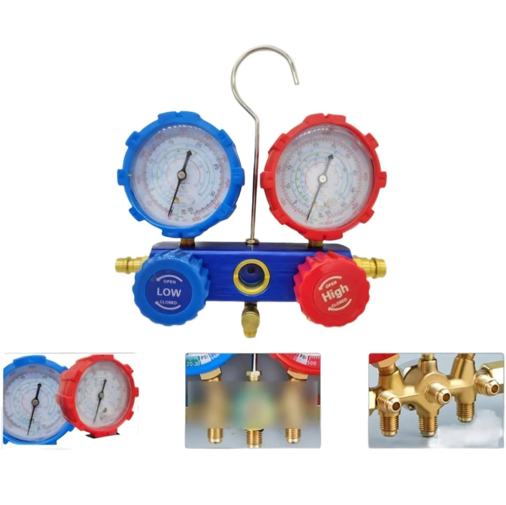 Profesionalni Set Manometara za Klima Uređaje