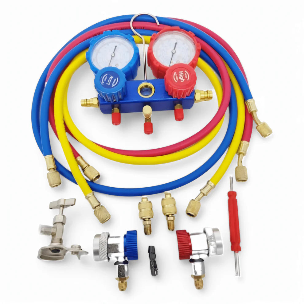 Profesionalni Set Manometara za Klima Uređaje