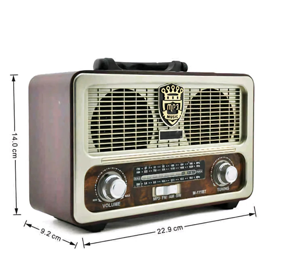 Retro Prijenosni Radio M-111BT