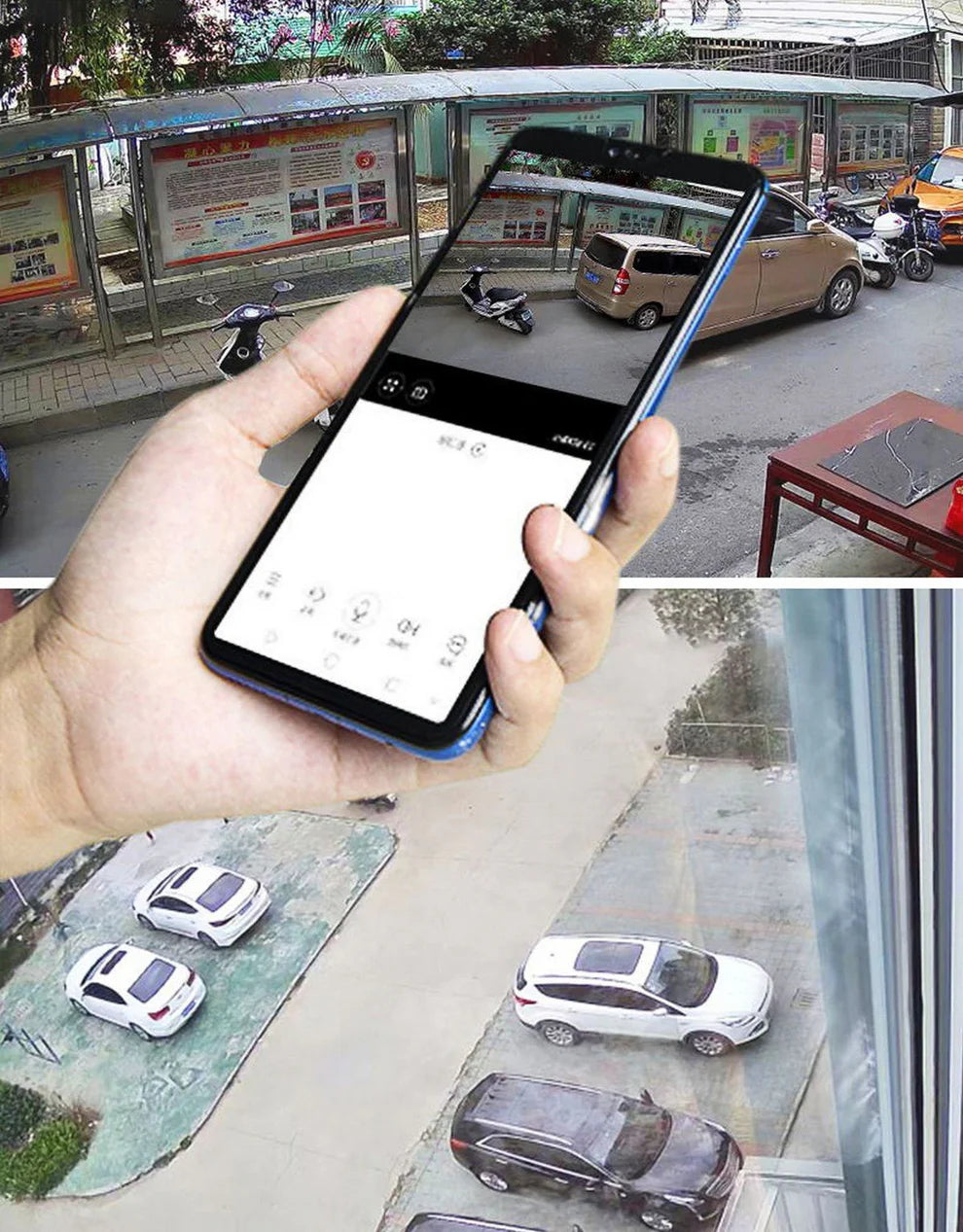 Rotirajuća sigurnosna IP Kamera