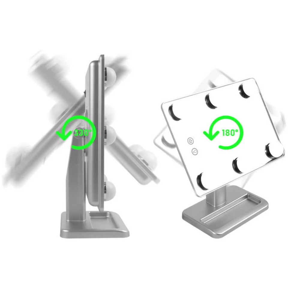 Rotirajuće ogledalo s LED sijalicama