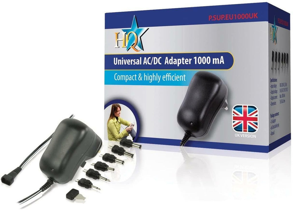 HOME (COMMEL) UNIVERZALNI AC/DC ADAPTER 3–12V | 1000 mA