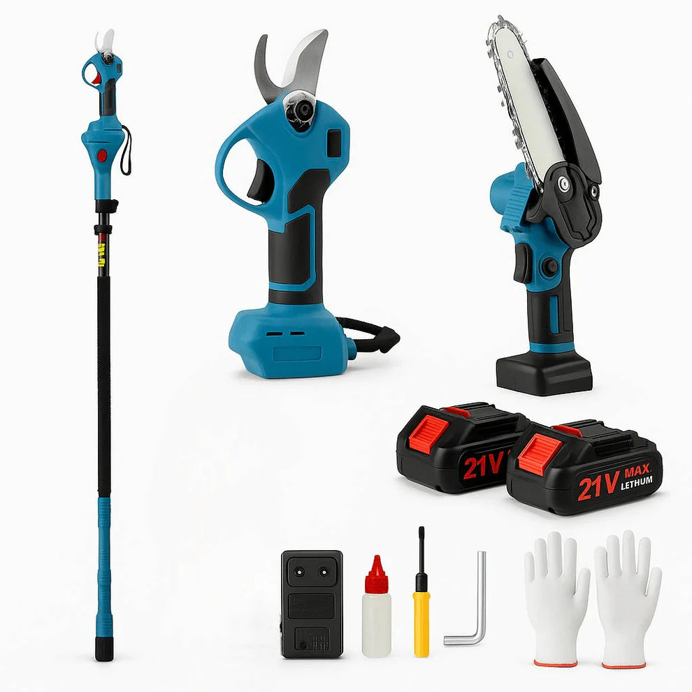 Set alata MAKITA  Aku pila+Aku makaze+Teleskopski Štap