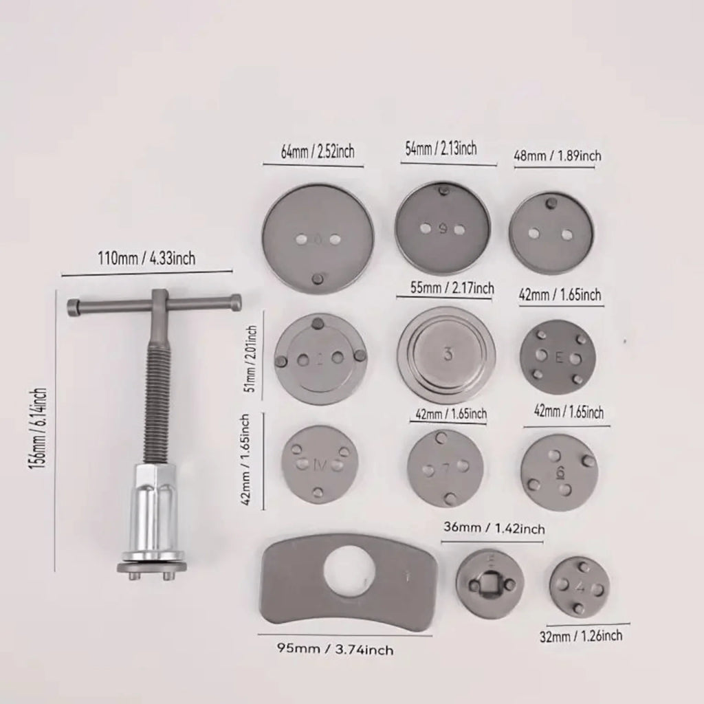 🛠️ Set Alata za Kočiona Kliješta – Sigurnost, Preciznost i Učinkovitost u Jednom