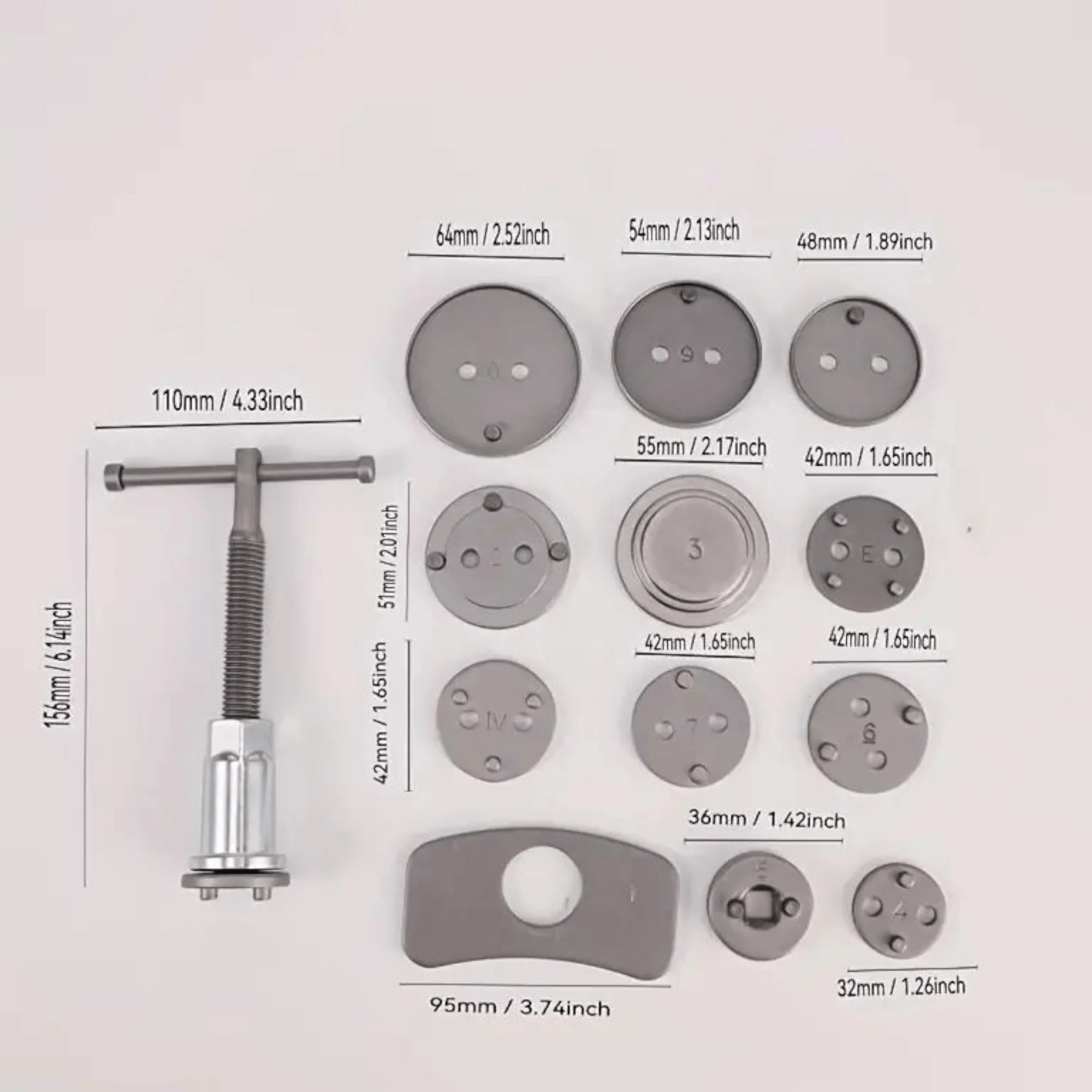 🛠️ Set Alata za Kočiona Kliješta – Sigurnost, Preciznost i Učinkovitost u Jednom