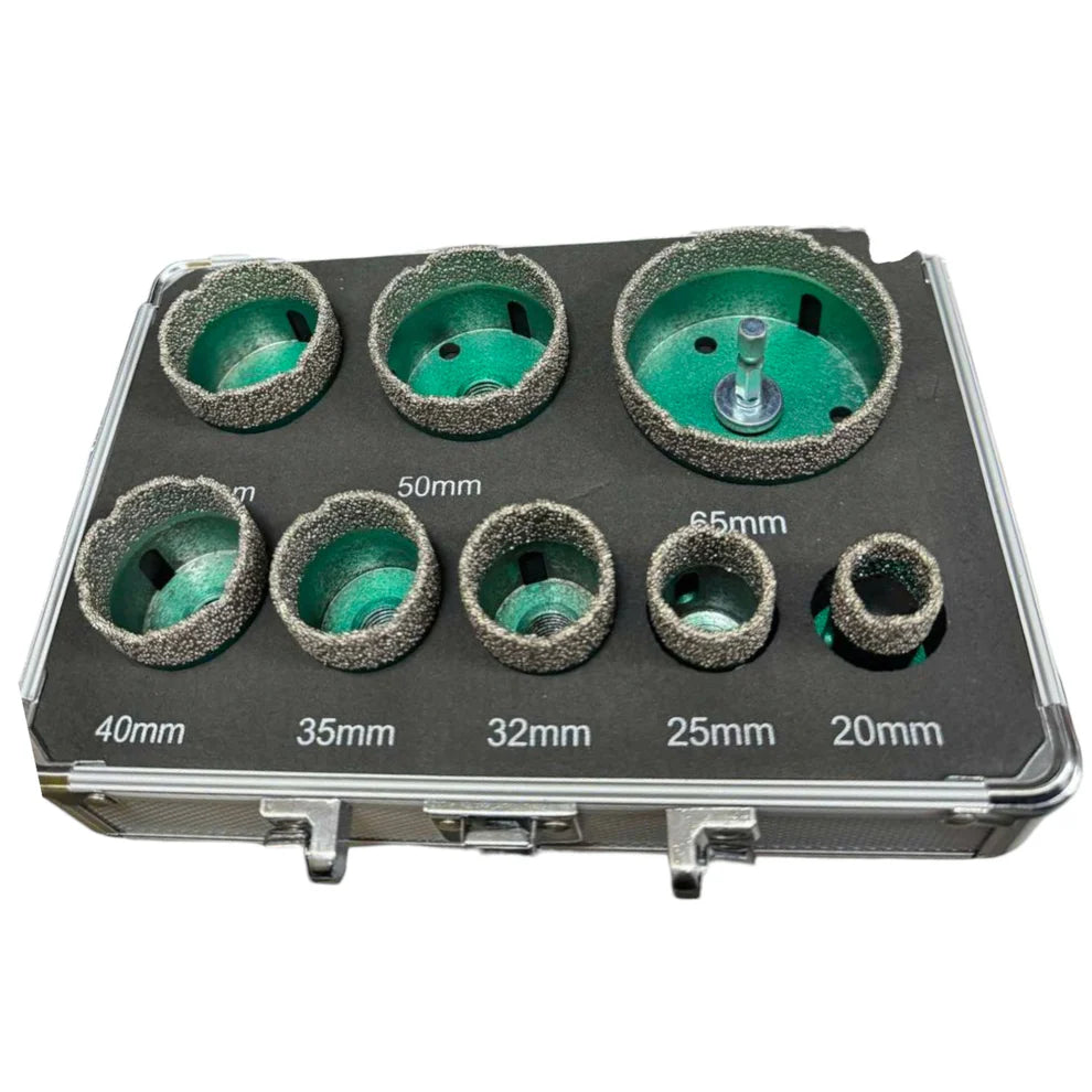 Set dijamantskih kruna za bušenje keramike