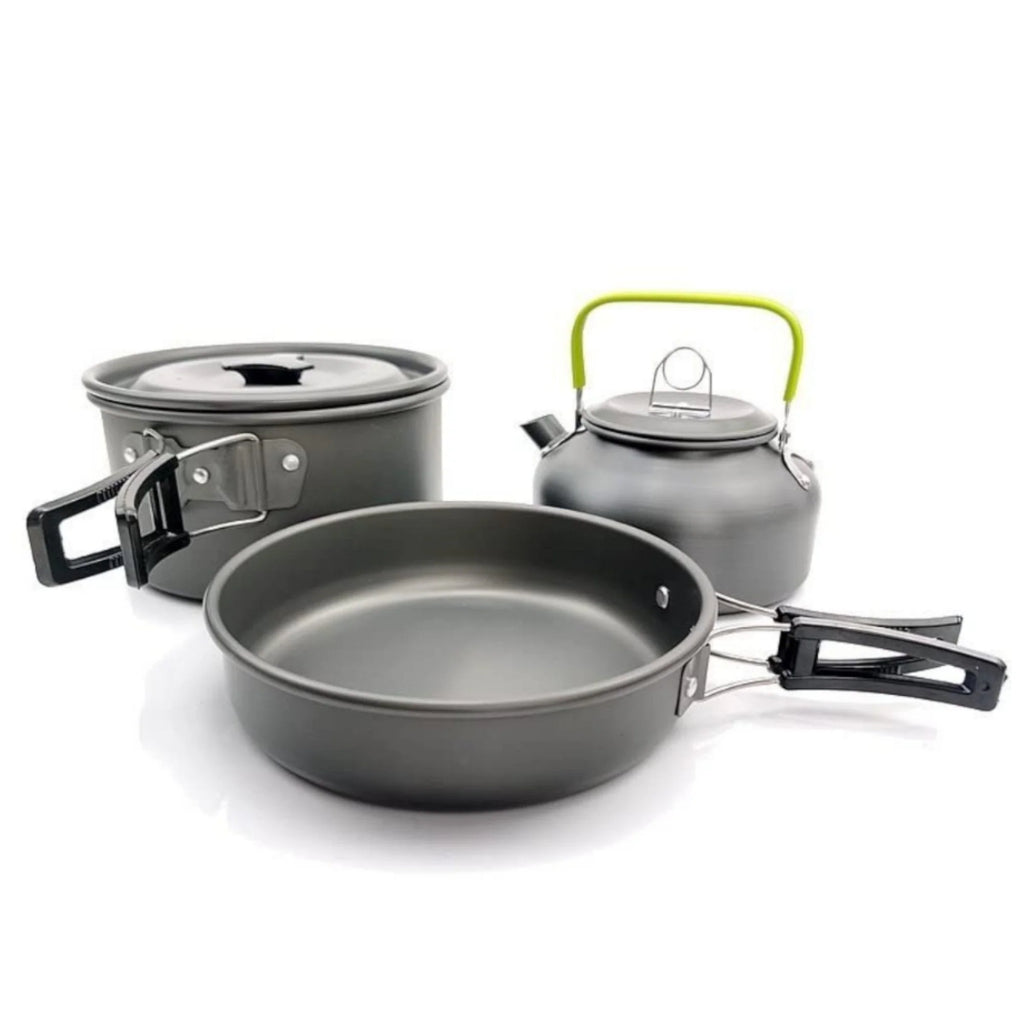 🍳 Kompaktni Set Posuđa za Kampiranje – Savršeno Kuhanje na Otvorenom
