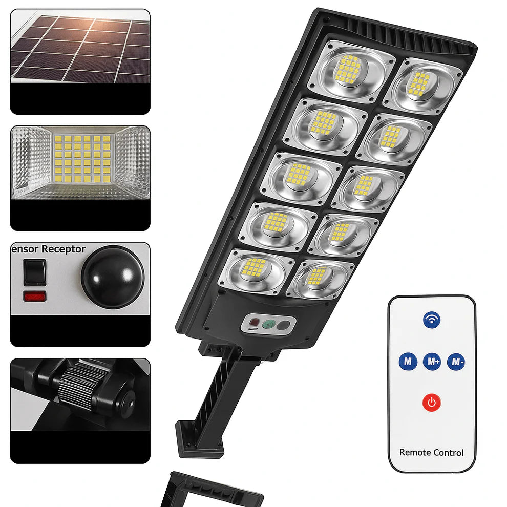 Solarna Indukcijska Ulična Lampa 150W – Vrhunska Rasvjeta Bez Troškova Struje