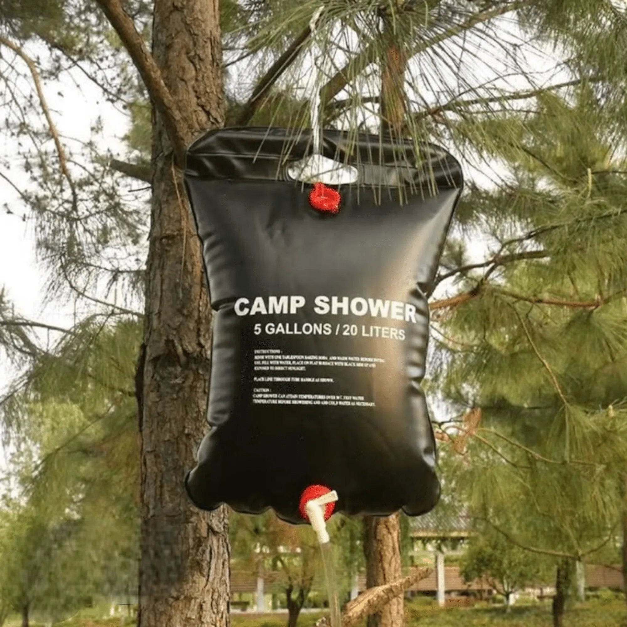 Prijenosni solarni kamp tuš s 20L kapaciteta za osvježenje na putovanjima