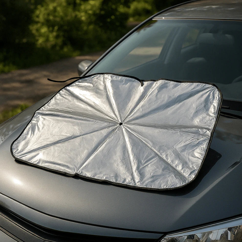 Suncobran/kišobran za šoferšajbu 130 × 80 cm