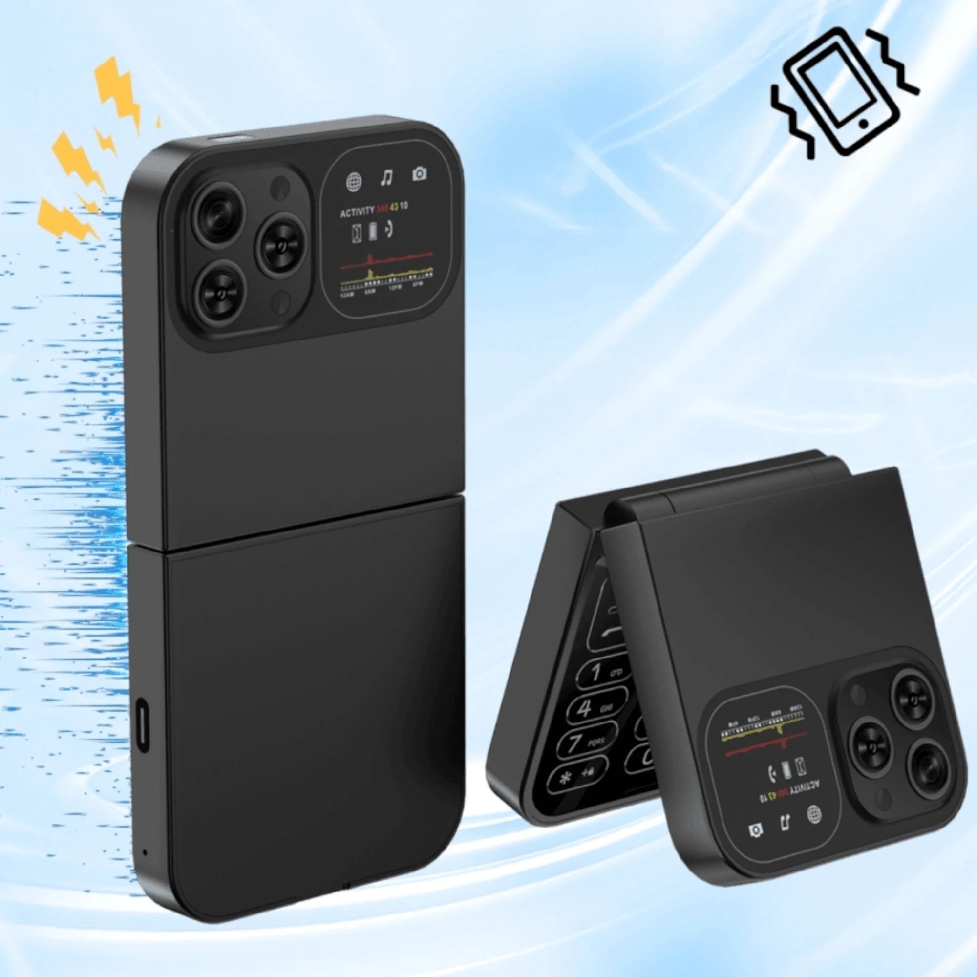 📱 F15 Mini – Kompaktni Sklopivi Telefon za Svaki Džep